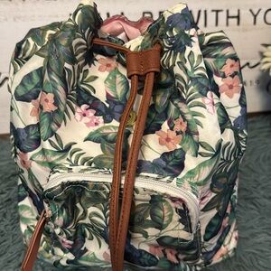 Floral Print Women's Backpack